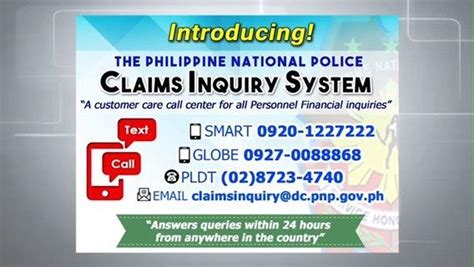 pnp lsams.gov.ph|Claims Inquiry System .